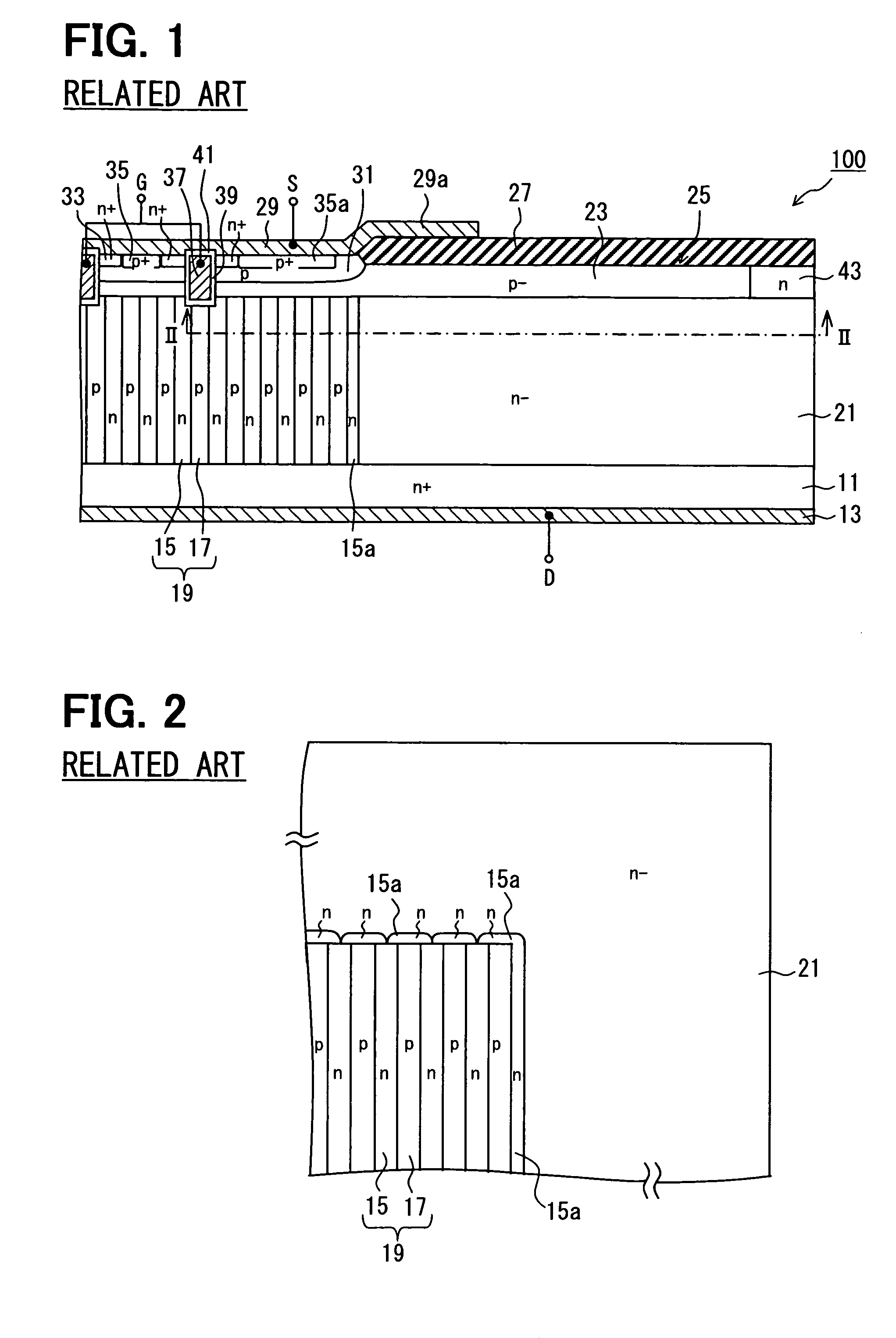 Semiconductor device having p-n column portion