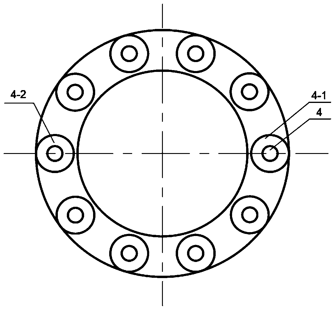 Magnetic medium auxiliary tailor-welded blank drawing forming device and forming method