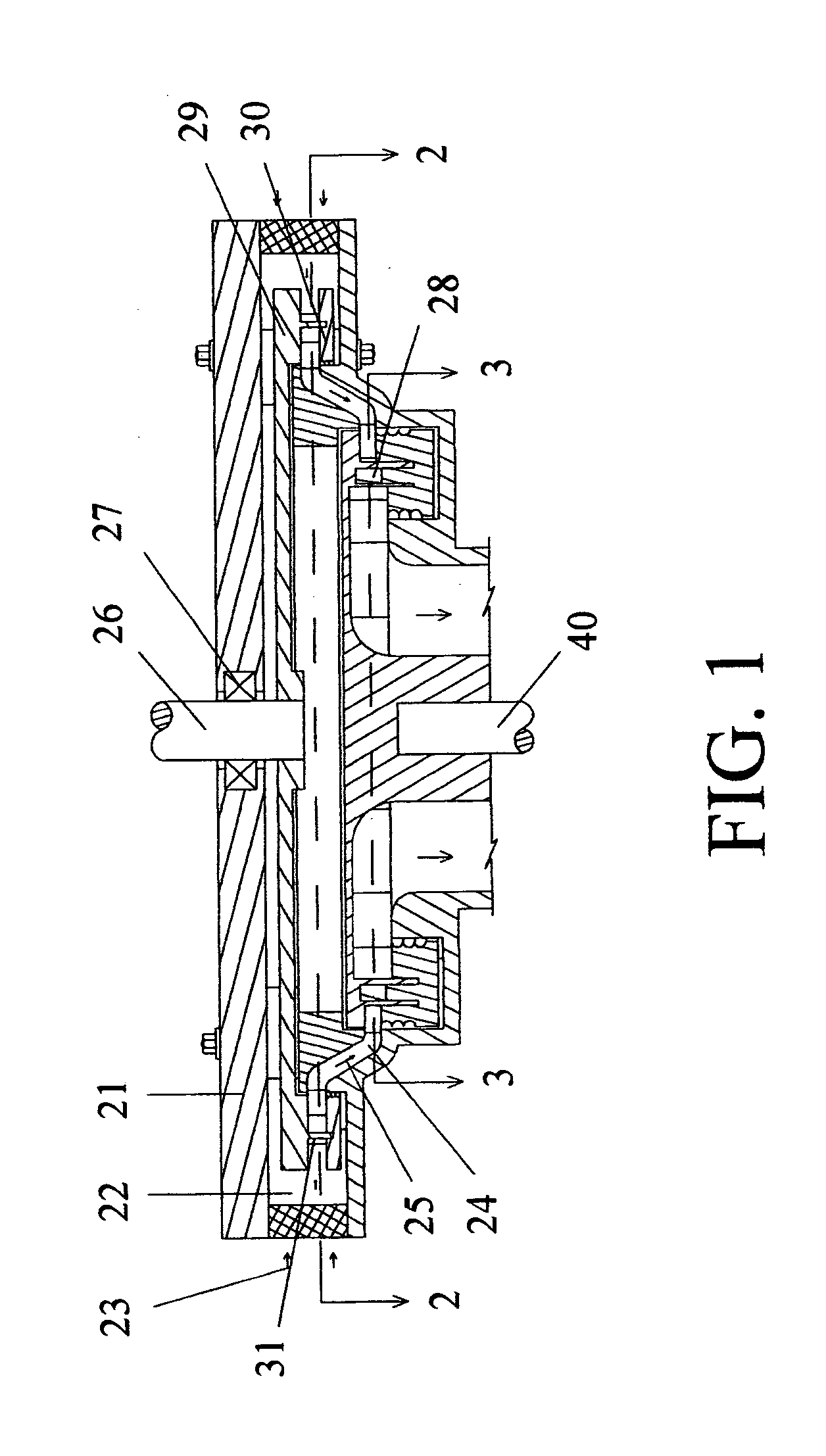 Rotary ram-in compressor