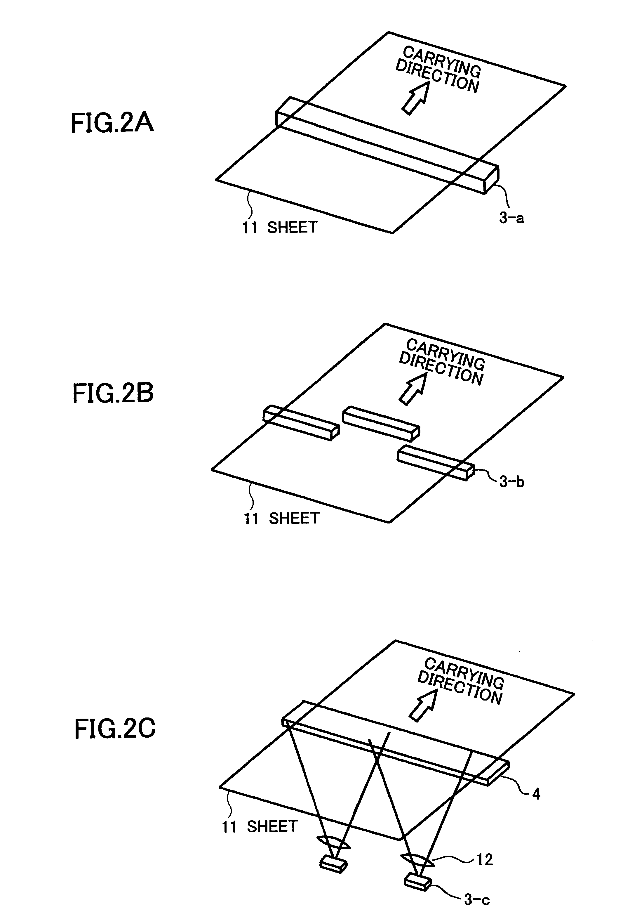 Adjustment method, image reading device, and image forming apparatus for adjusting read sensors