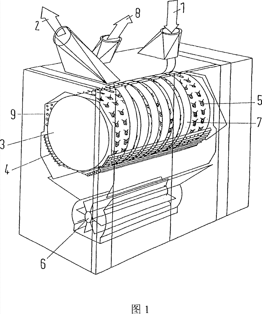 Fiber wadding cleaning equipment