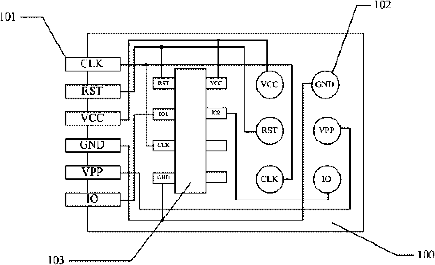 User identification module card slot