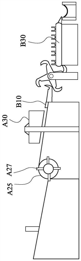 Full-automatic bidirectional chamfering system for end part of steel bar, and working method thereof