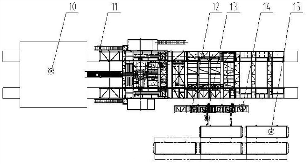 Shale gas drilling machine manufacturing method based on cluster well