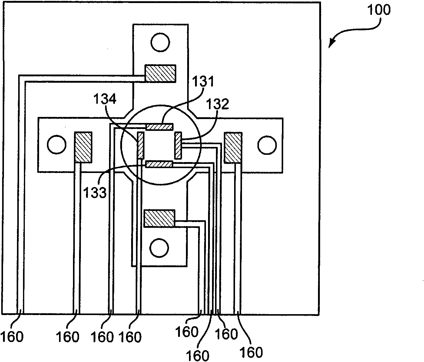 Multi-region and potential test sensors, methods, and systems