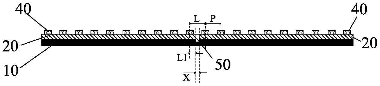Mini-LED backlight component and manufacturing method thereof