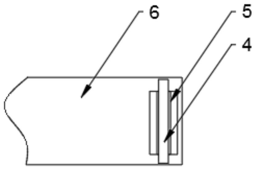 Molten iron splash-proof energy-saving device for mining and metallurgy machining