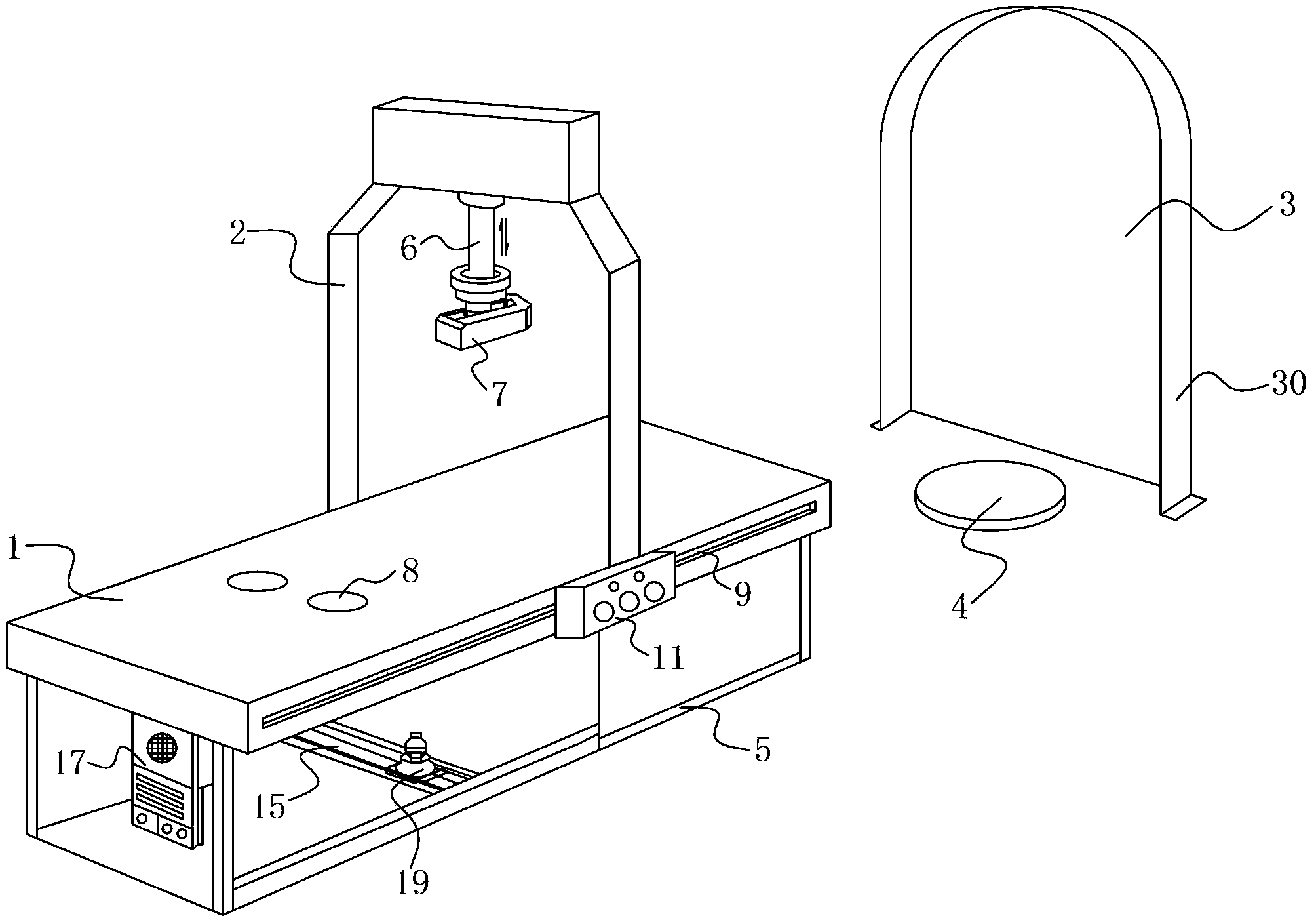 Infrared detection system with wide-angle infrared thermal imaging lens