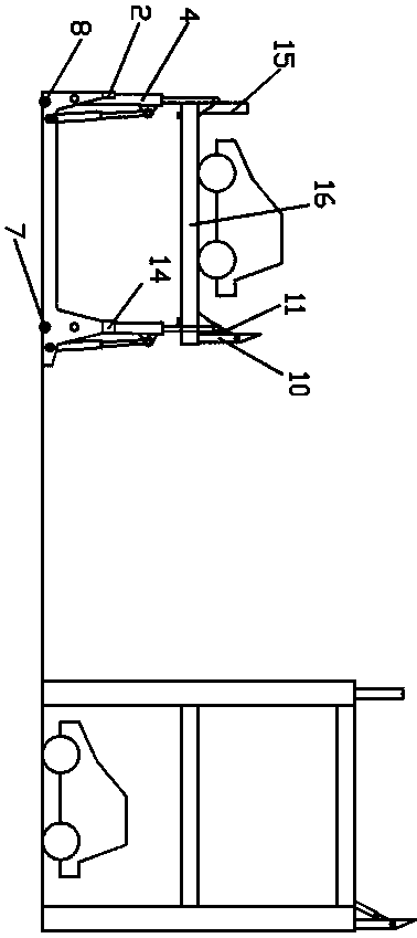 Multi-layer parking system and parking method