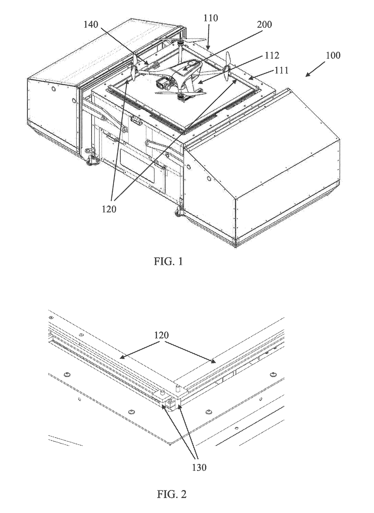 Methods and systems of anchoring an unmanned aerial vehicle on a ground station