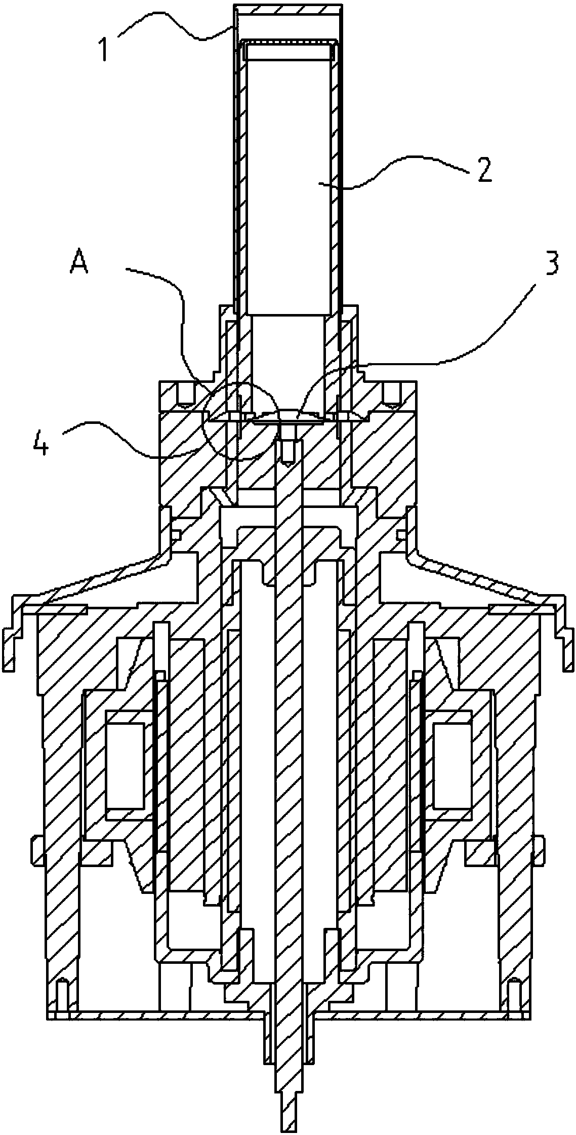 Novel backheating structure