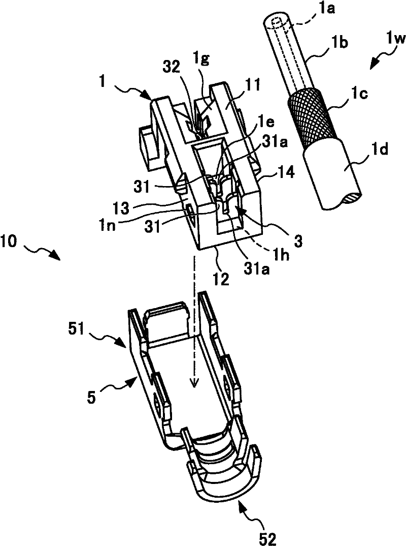 Coaxial connector and connector for substrate