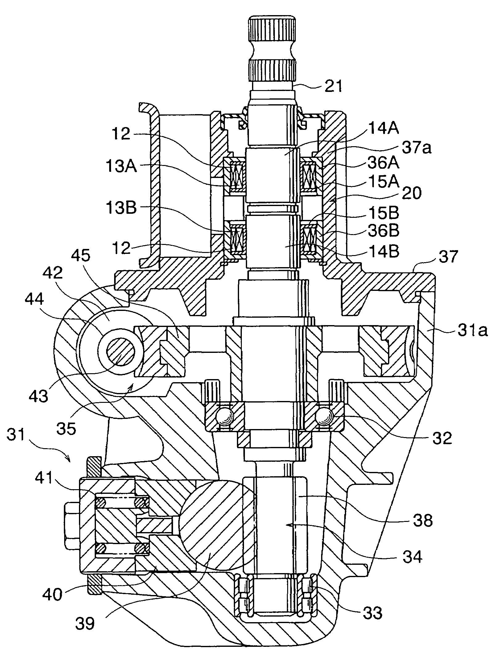 Magnetostrictive torque sensor and electrically powered steering apparatus using same