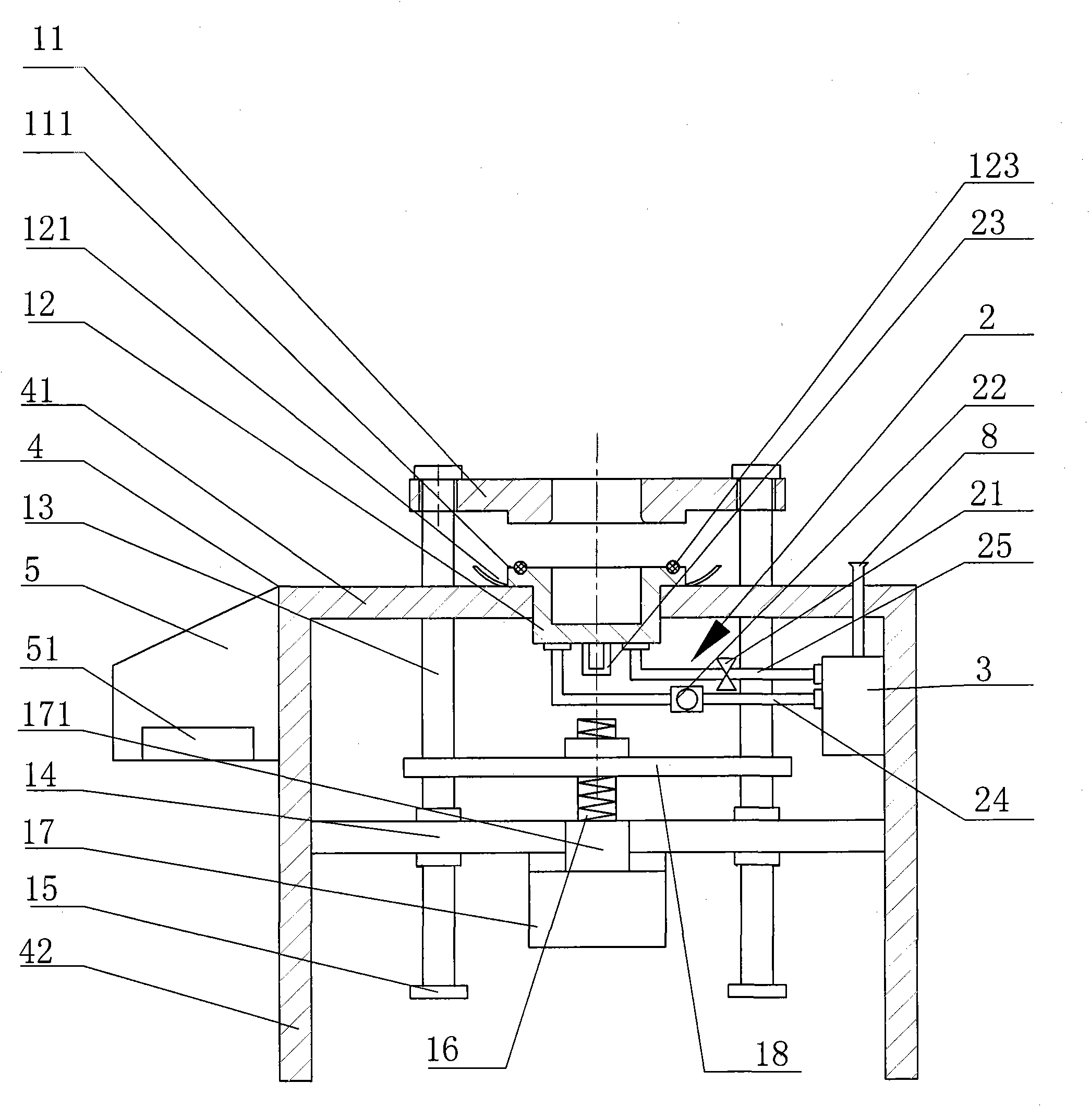 Fabric water-permeability resistance hydrostatic pressure tester as well as control system and testing method thereof