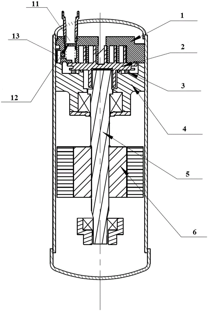 Static scroll assembly and scroll compressor
