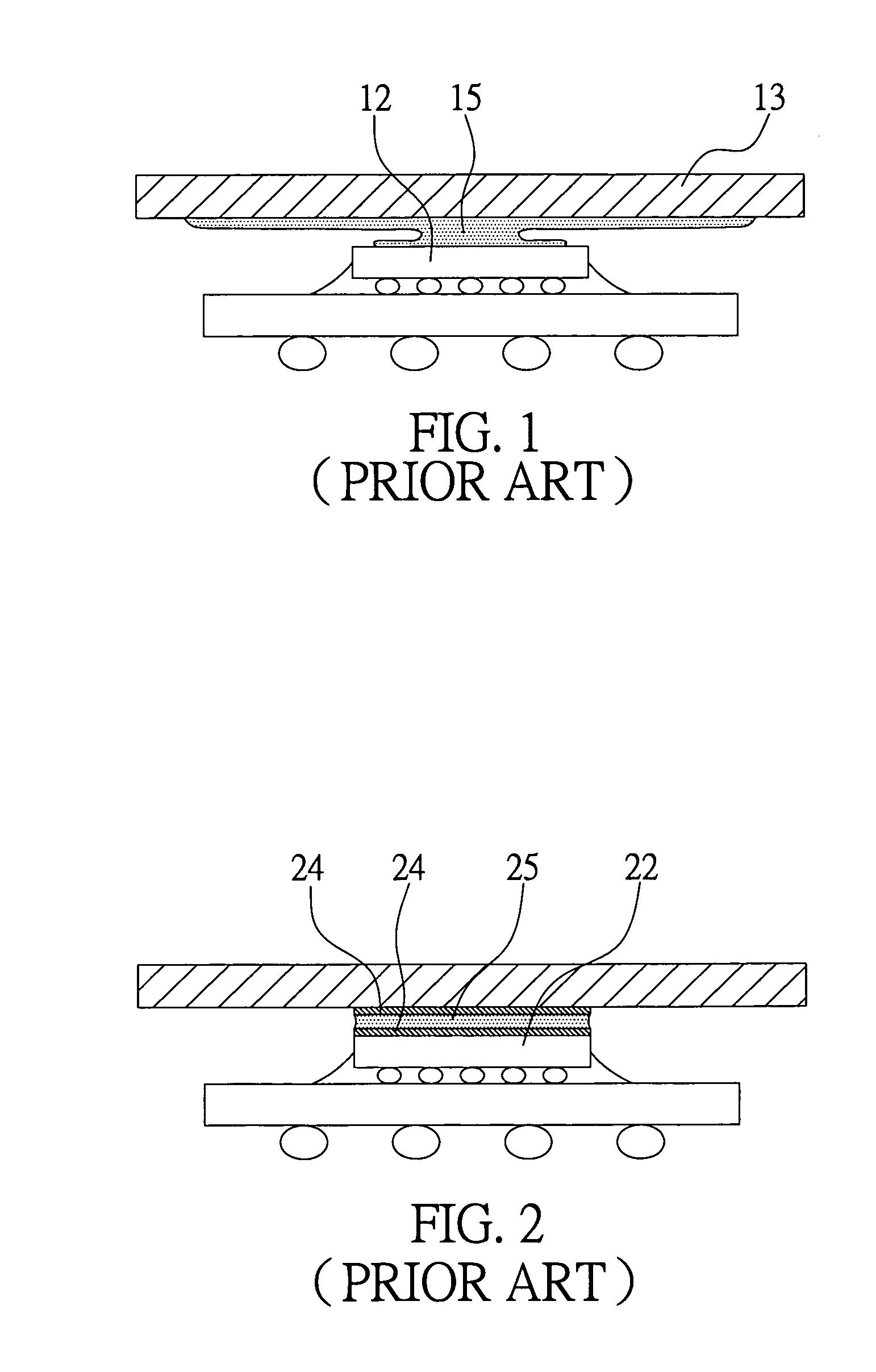 Heat dissipating semiconductor package