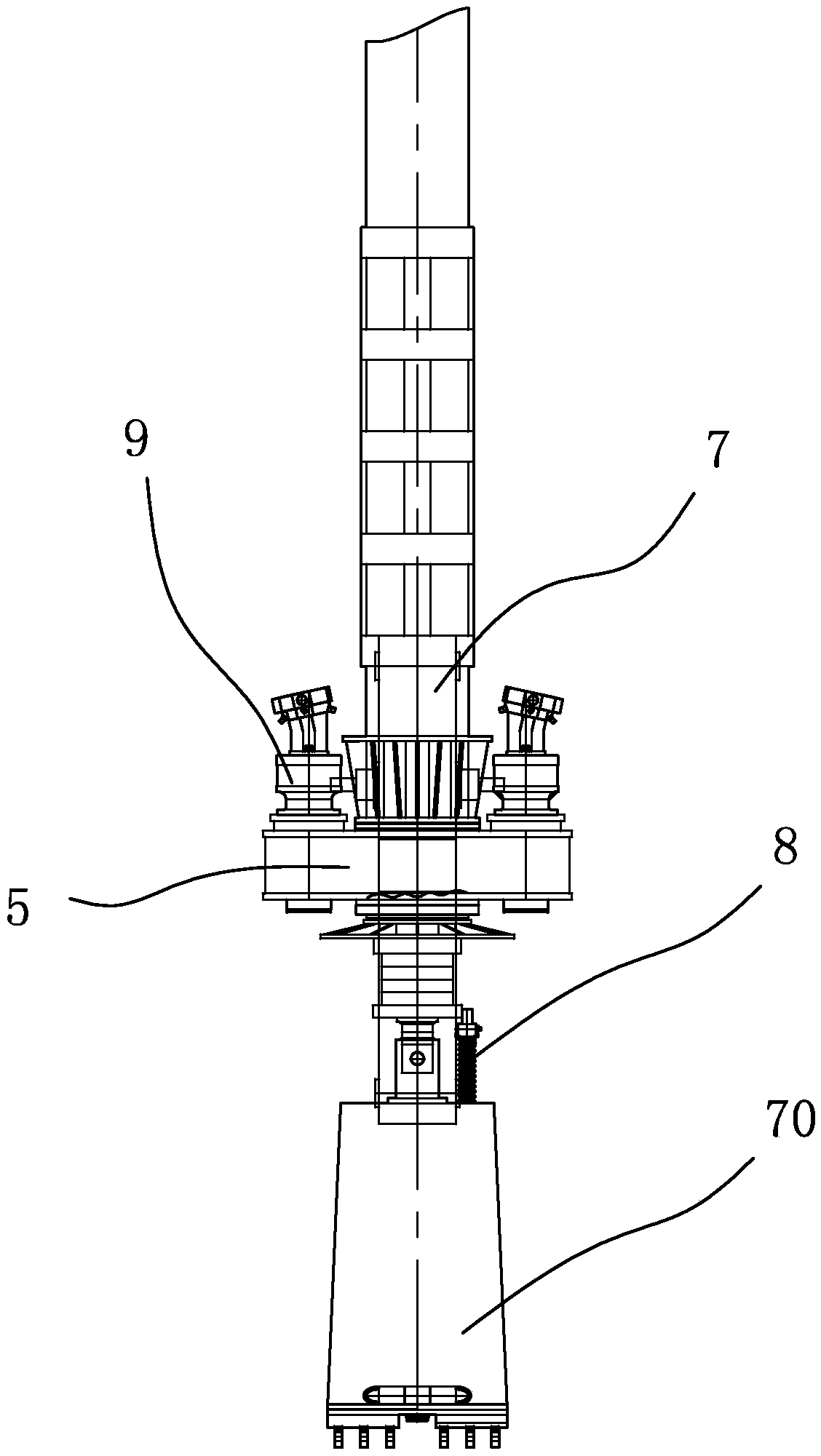 Fluid-driven tunneling device
