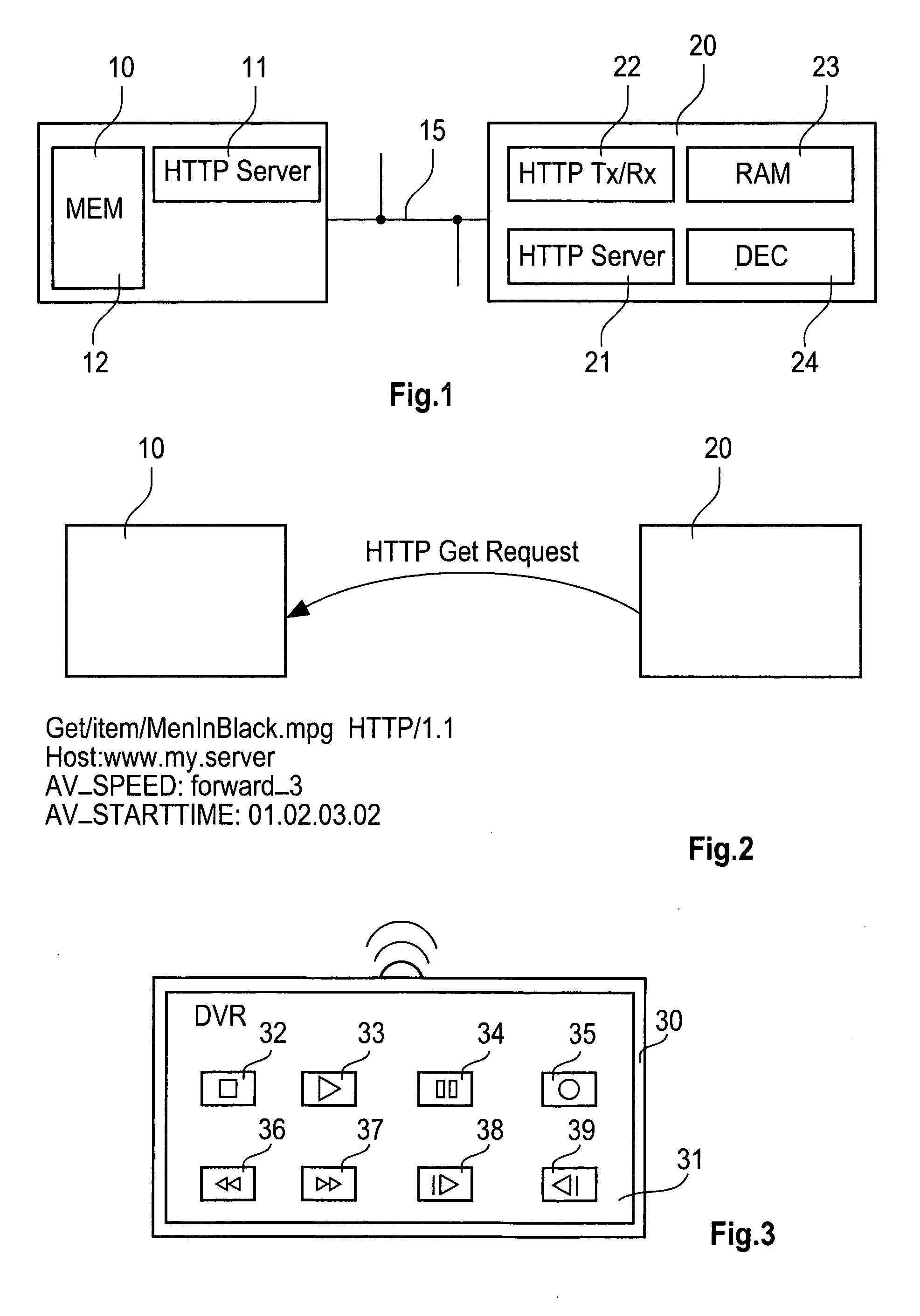 Method for discontinuous transmission, in sections, of data in a network of distributed stations, as well as a network subscriber station as a requesting appliance for carrying out a method such as this, and a network subscriber station as a source appliance for carrying out a method such as this