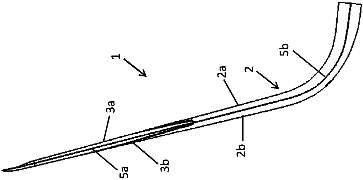 Aerodynamic profiled body for an aircraft