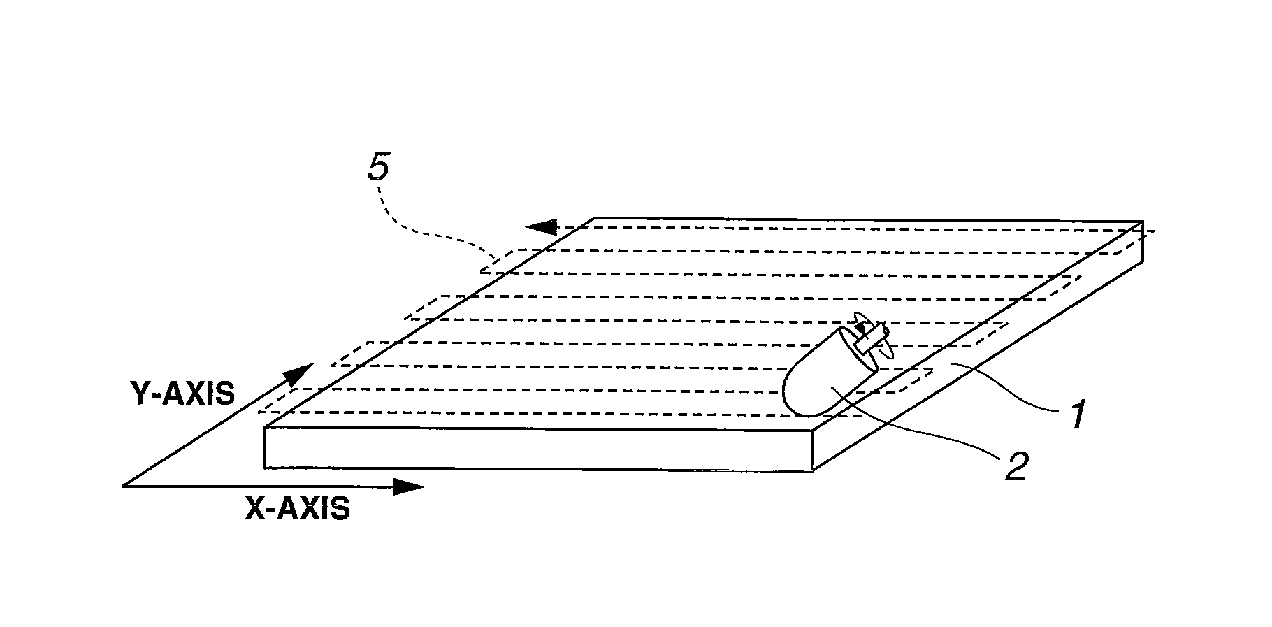 Method of processing synthetic quartz glass substrate for semiconductor