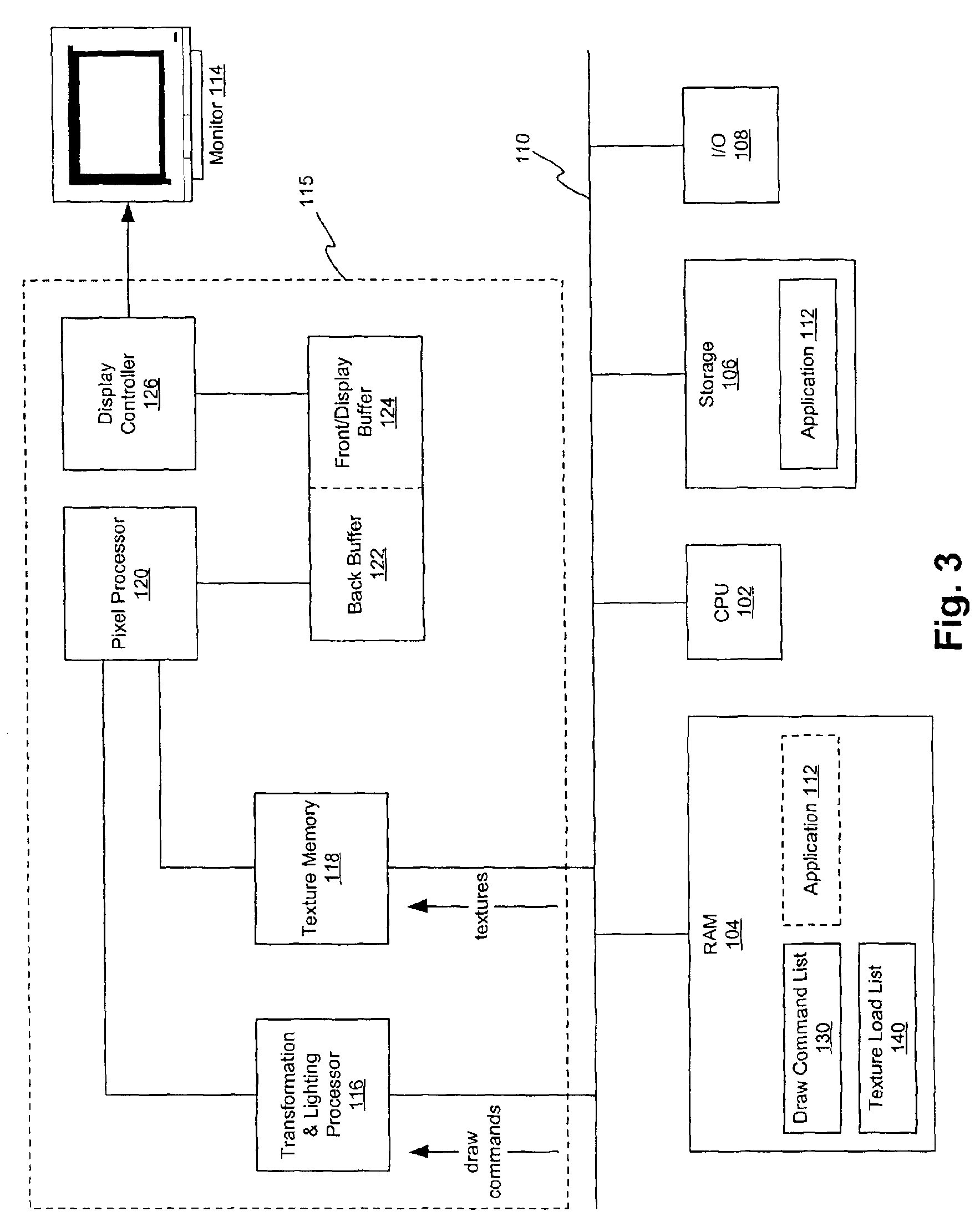 Management of limited resources in a graphics system