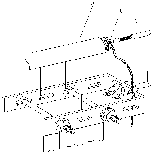 Protective device at air vent screw part of heating radiator