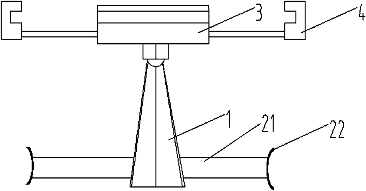 Vehicle-mounted support