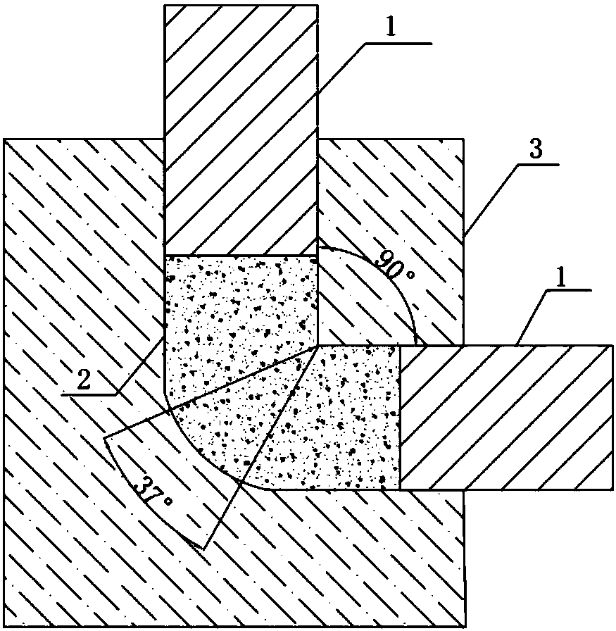 Method for preparing nano quasi-crystal reinforced Mg-Zn-Y alloy by means of equal channel angular pressing