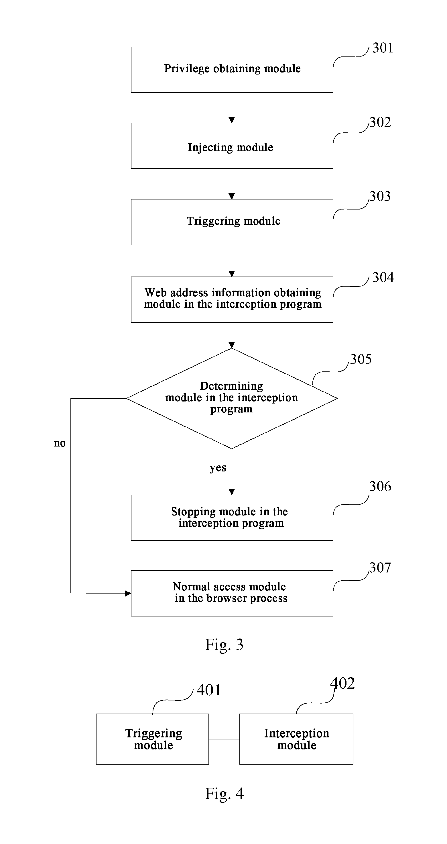 Method, Device And System For Intercepting Web Address