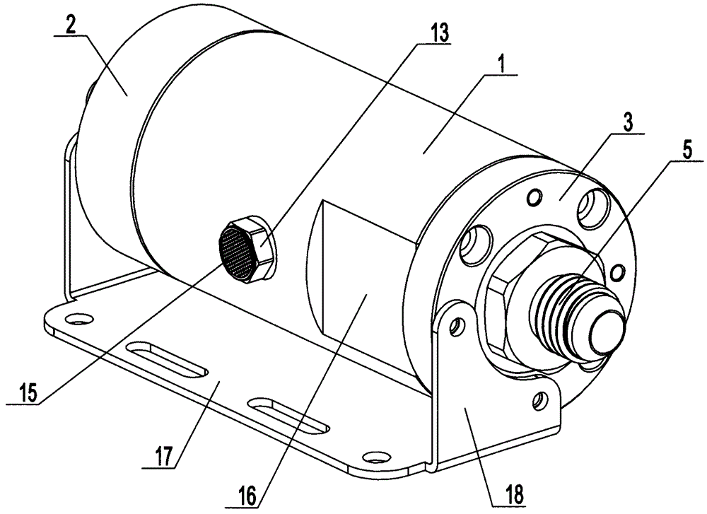 Natural gas pressure regulator for car