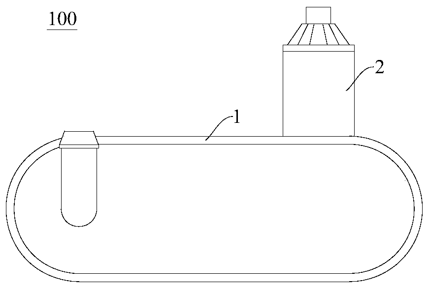 Cavitation part of micro-bubble generator, micro-bubble generator and clothes processing device