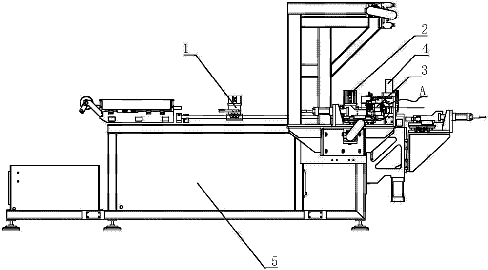 Pipe-shaped workpiece rough shape cutting device