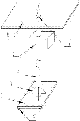 Electronic fence positioning pile for bicycle sharing