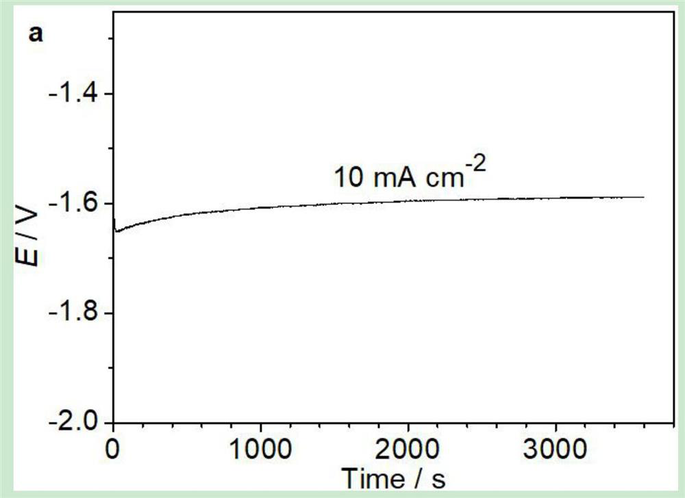 Preparation method of coating for difunctional catalyst applied to electrolysis of water