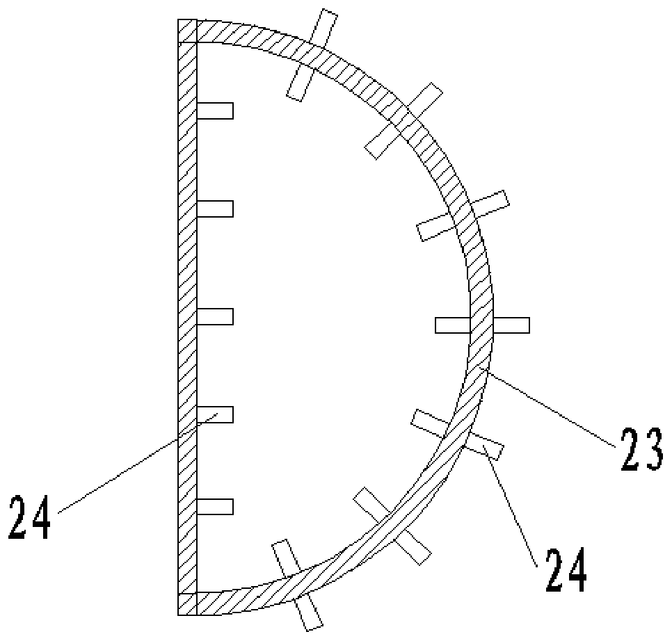 Continuous bridge deck and medium and small span continuous rigid frame combined structure