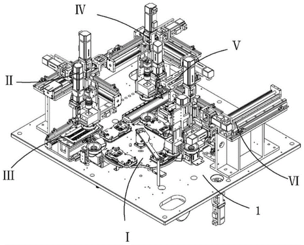 An automatic alignment multi-station part mounting machine