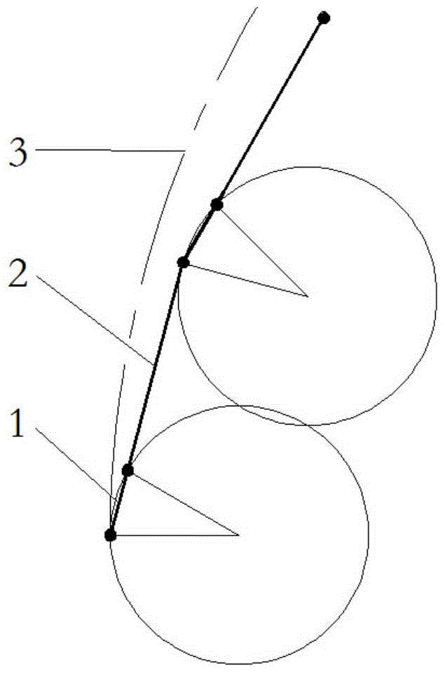 A Discrete Following Steering Control Method for Hydrostatic-Mechanical Driven Tracked Chassis