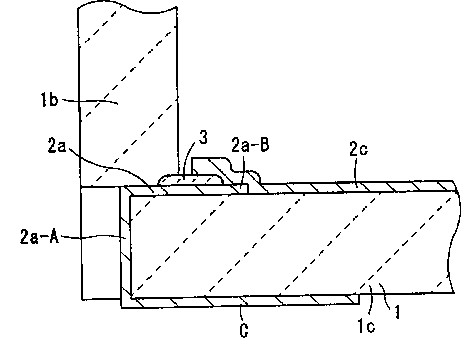Ceramic container and battery and electric double layer capacitor using the same