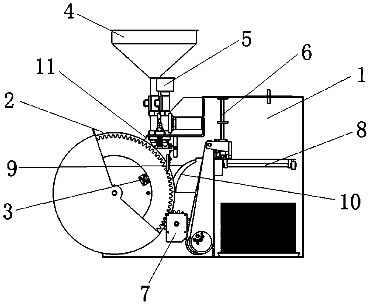 Household small pancake baking machine