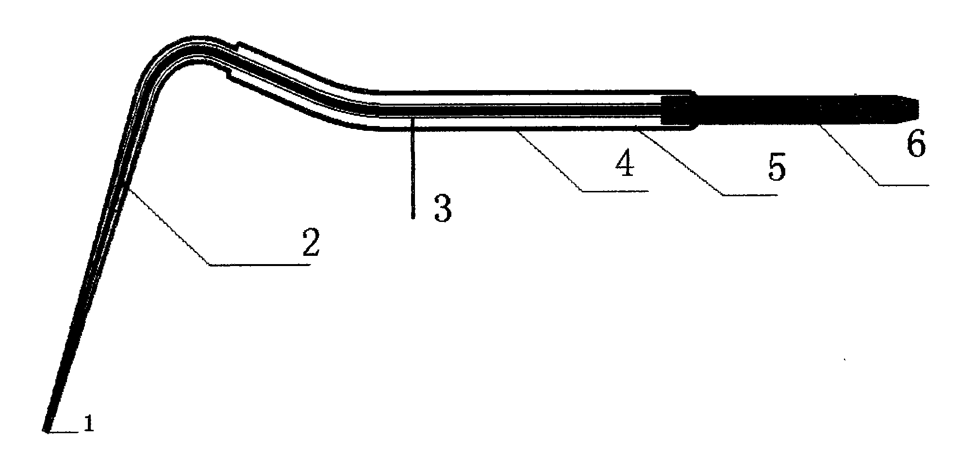 Device for heating and filling tooth in dental canal