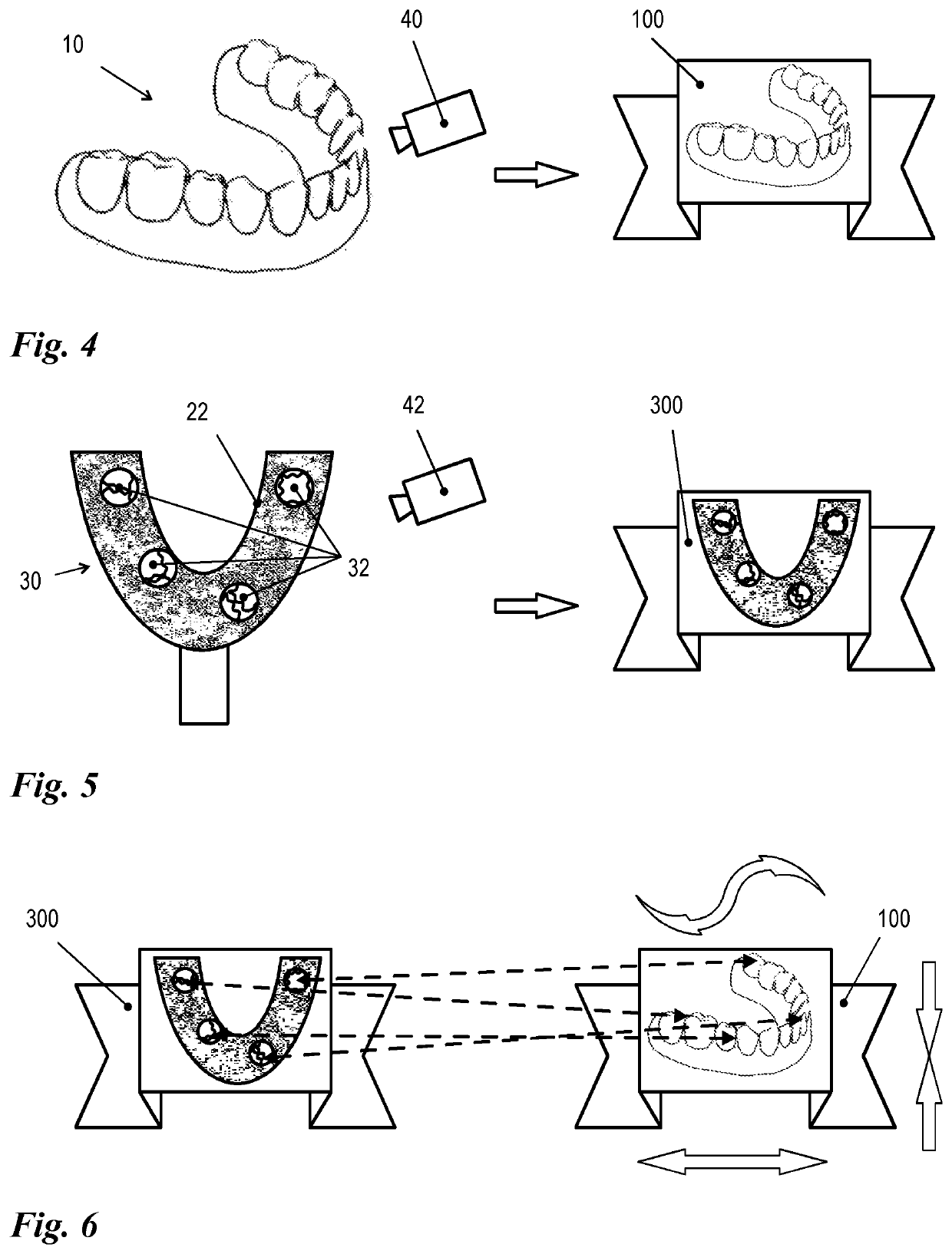 Method for virtually modeling a dental arch