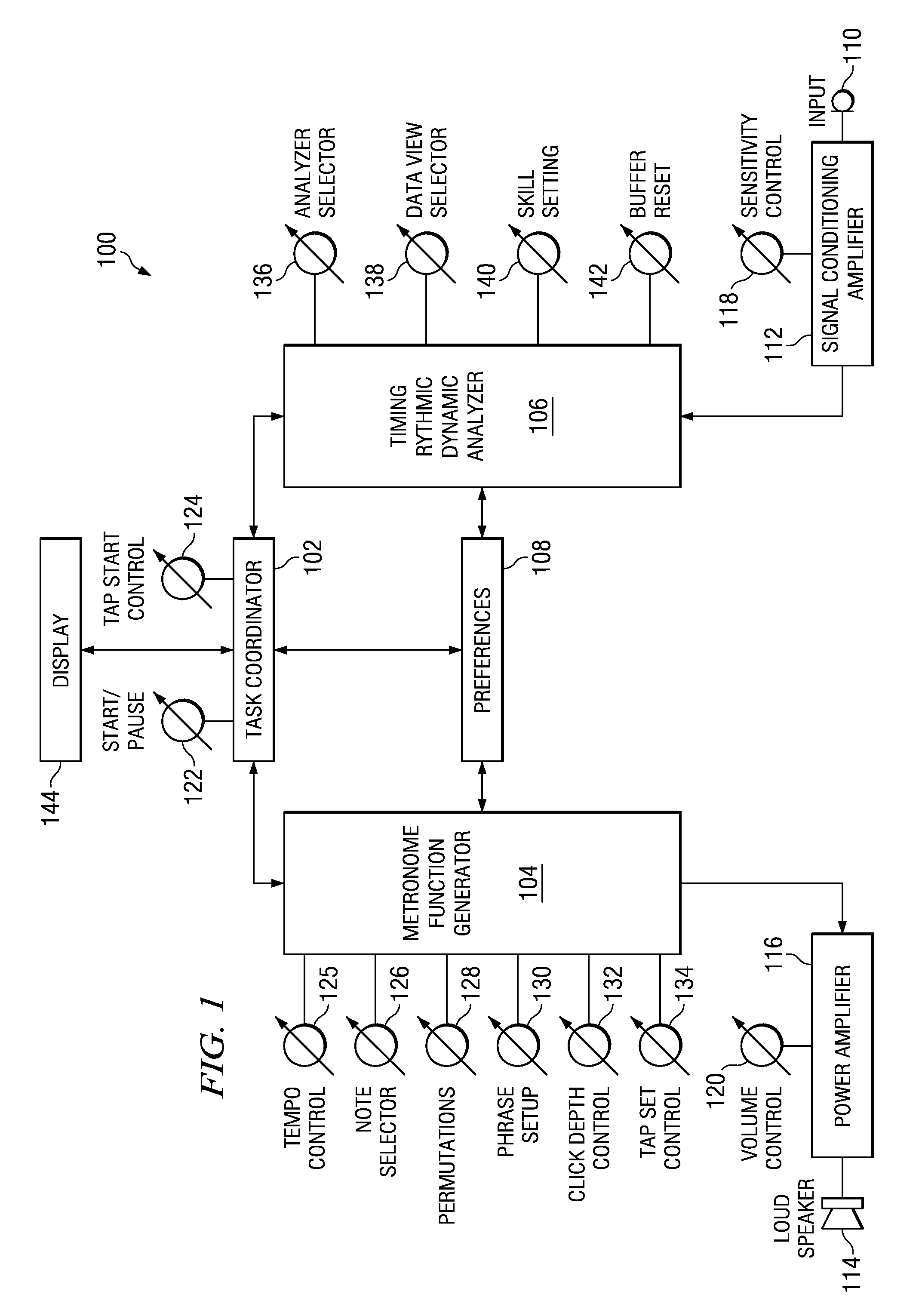 Method of and system for timing training