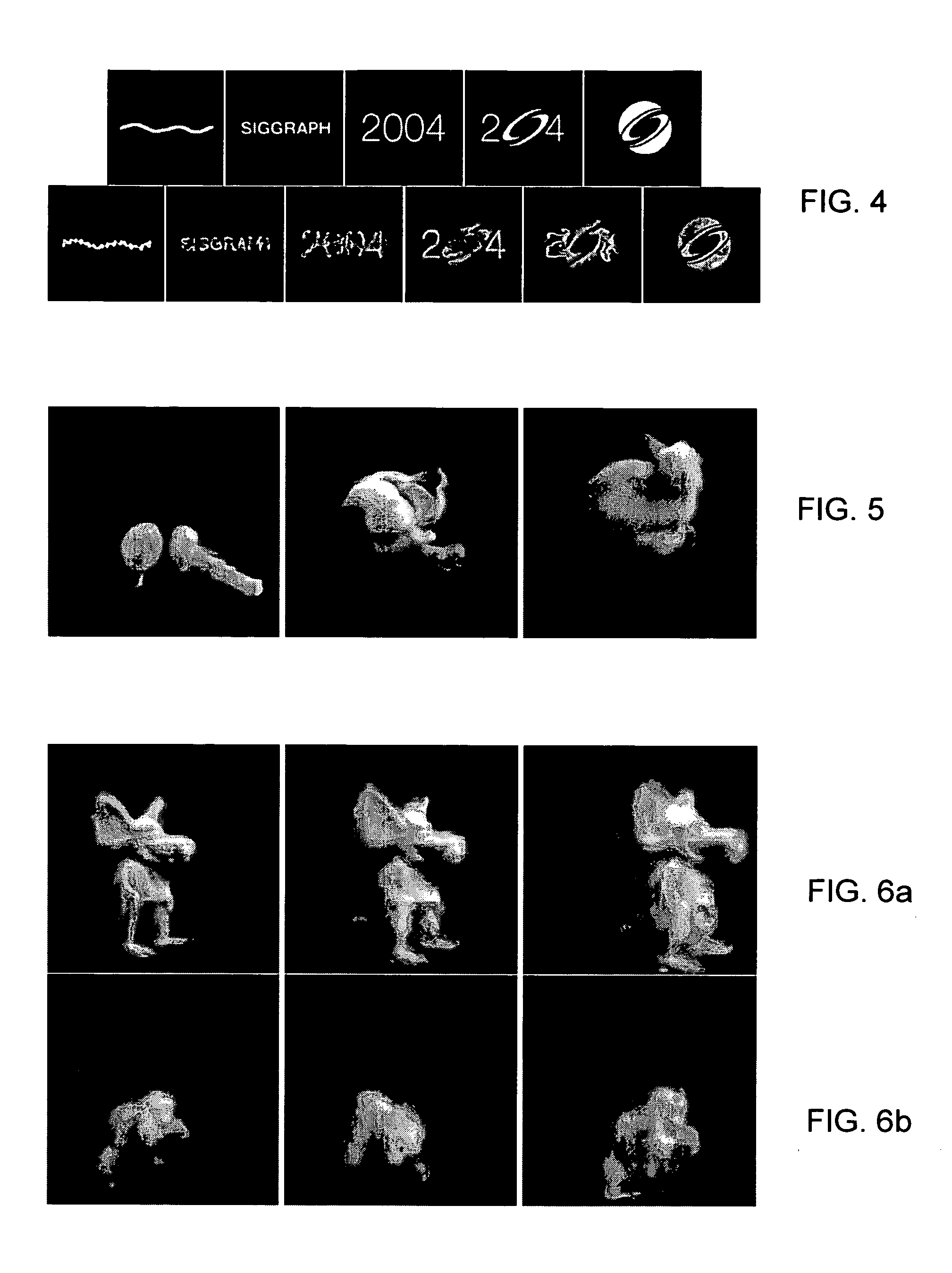 Method and system for performing computer graphic simulation of a fluid using target-driven control
