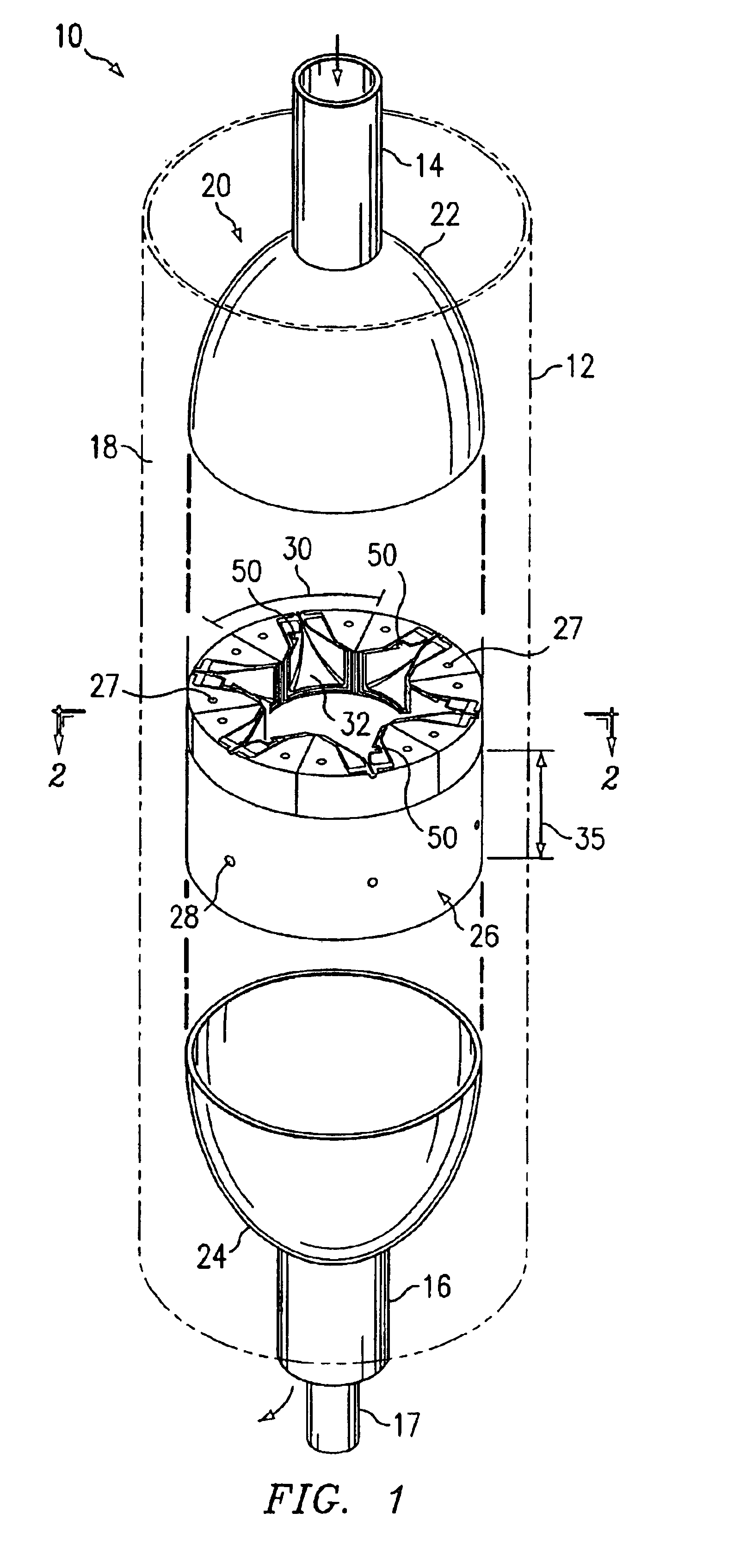 Method for vibration in a centrifuge