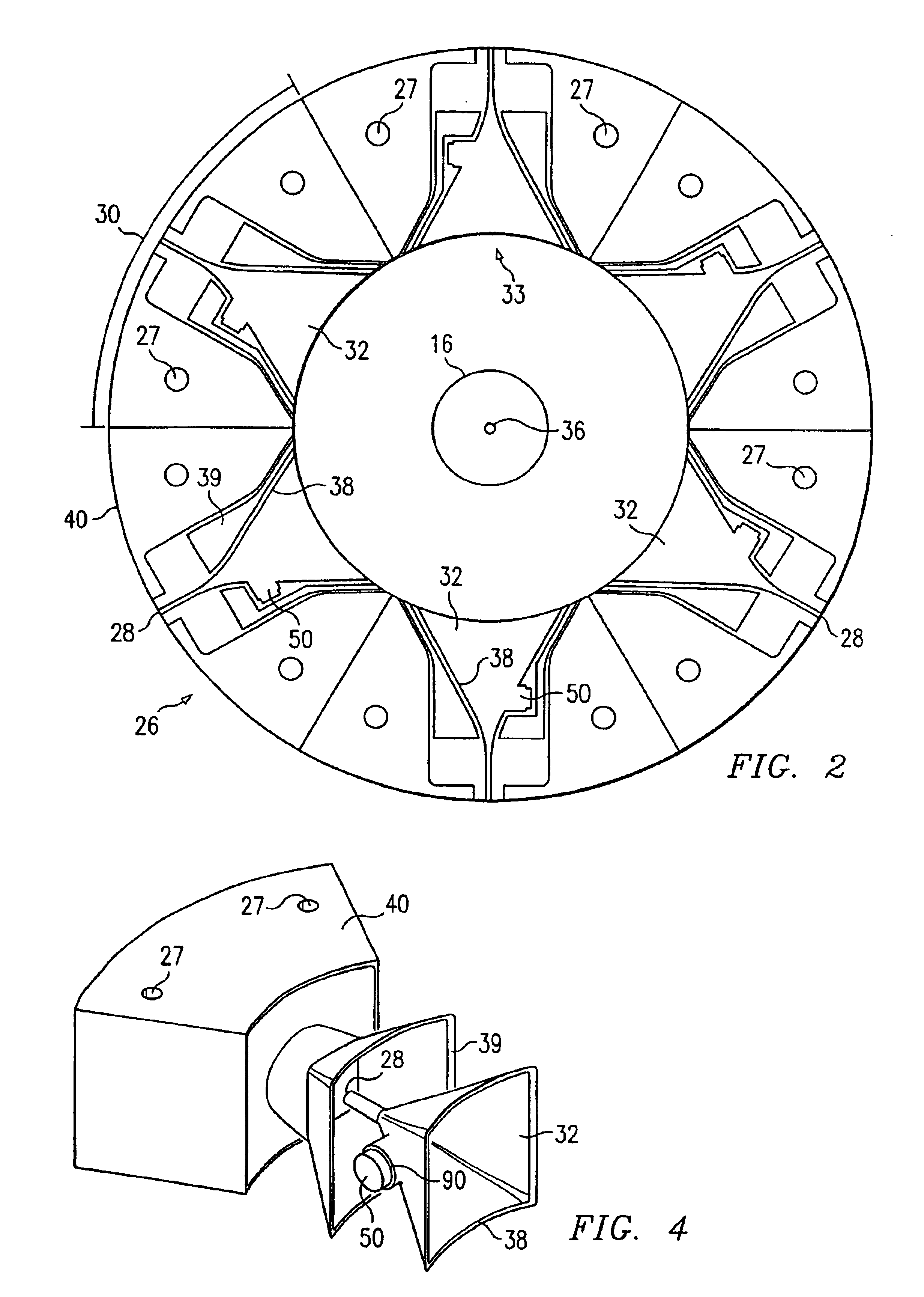 Method for vibration in a centrifuge