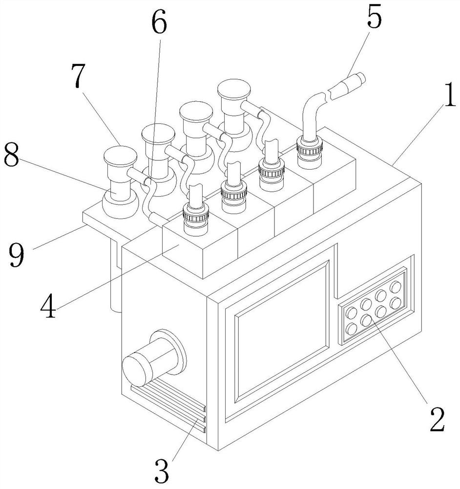 Multidirectional sampling equipment for air pollution prevention and control