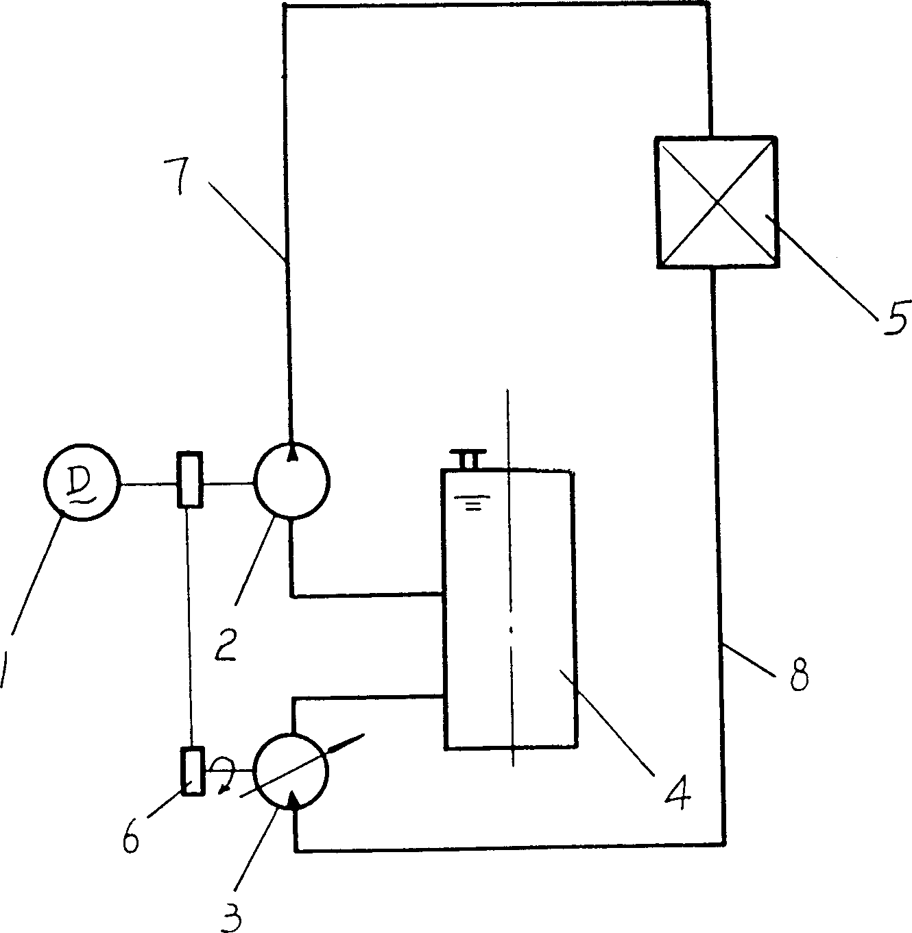 Normal pressure hot water boiler onergy-saving heat supply system