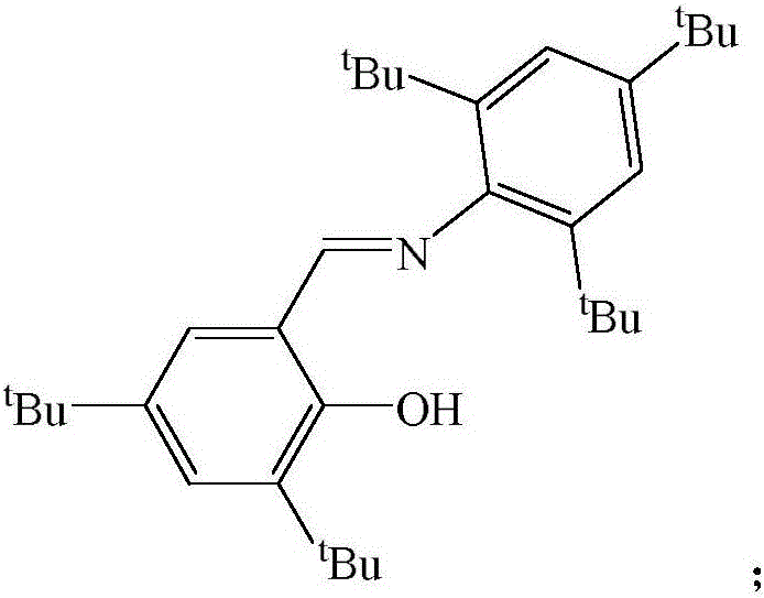 Schiff base magnesium organometallic compound, and preparation method and application thereof