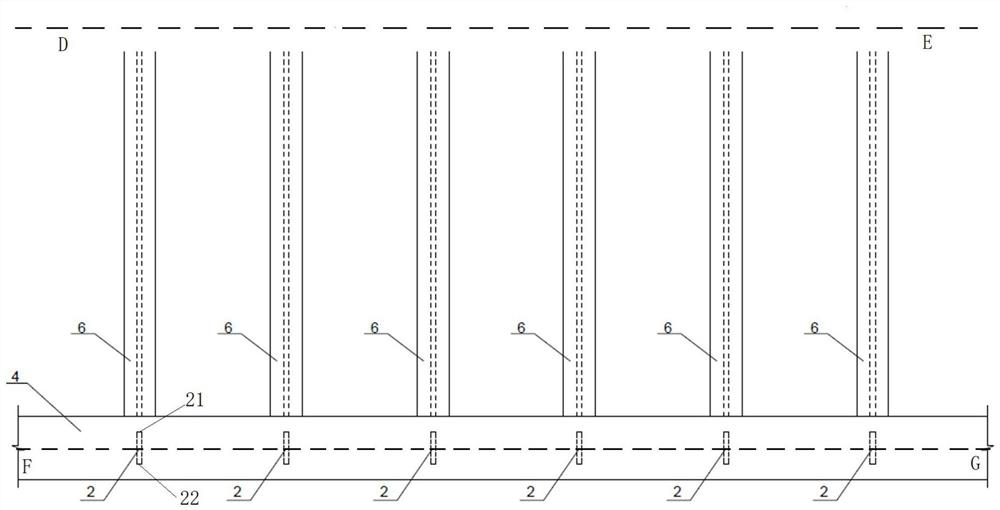 Pneumatic device for vortex vibration control of I-shaped composite beam bridge and its application method