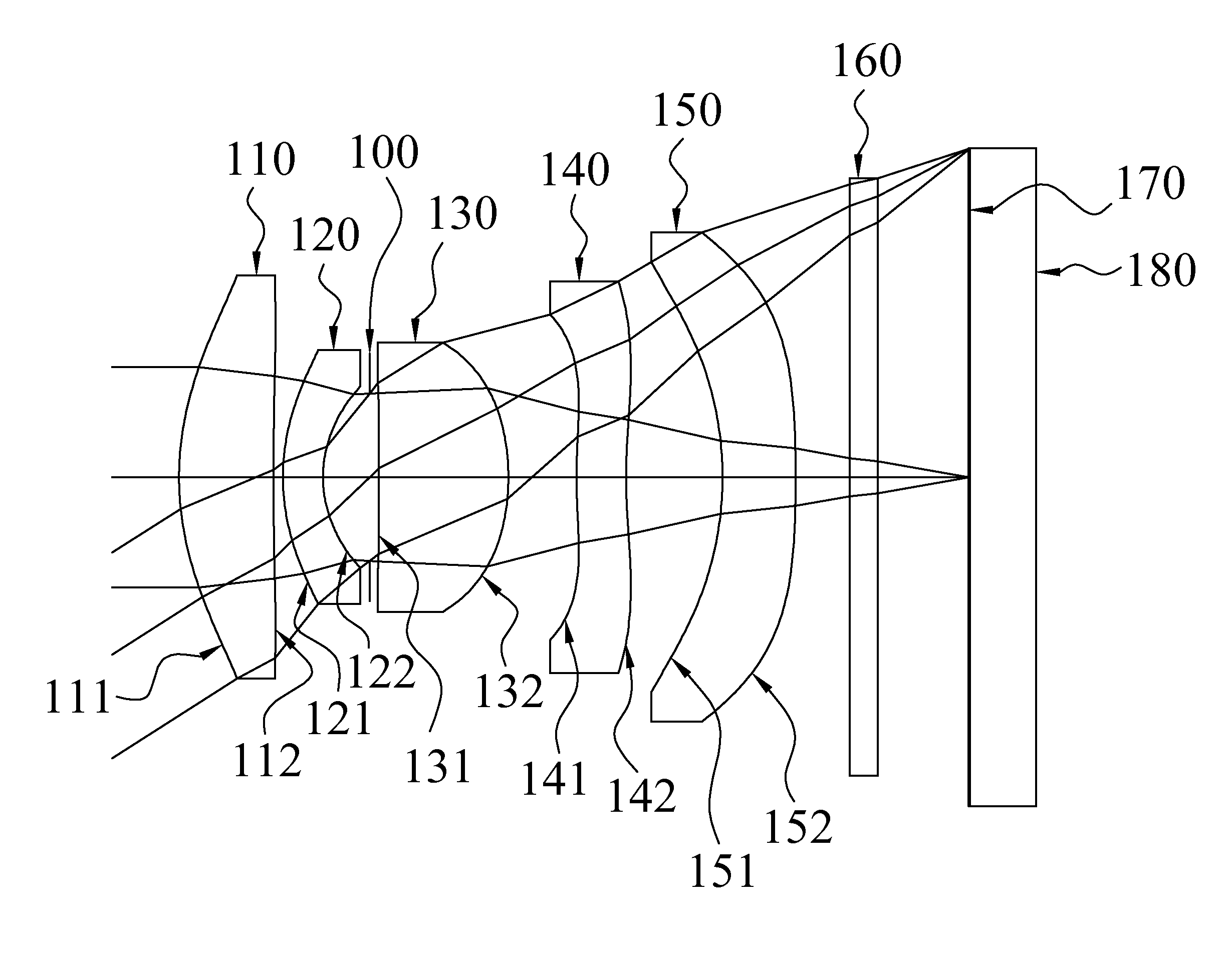 Optical lens assembly for image taking